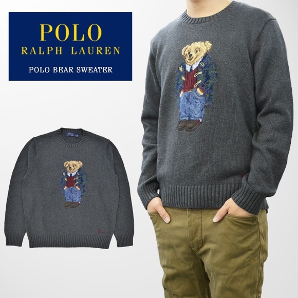 Polo Ralph Lauren Other - POLO RALPH LAUREN Bear 100% Cotton Knit Sweater